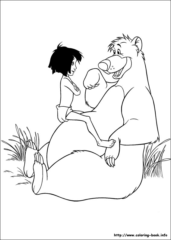 Jungle Book coloring picture